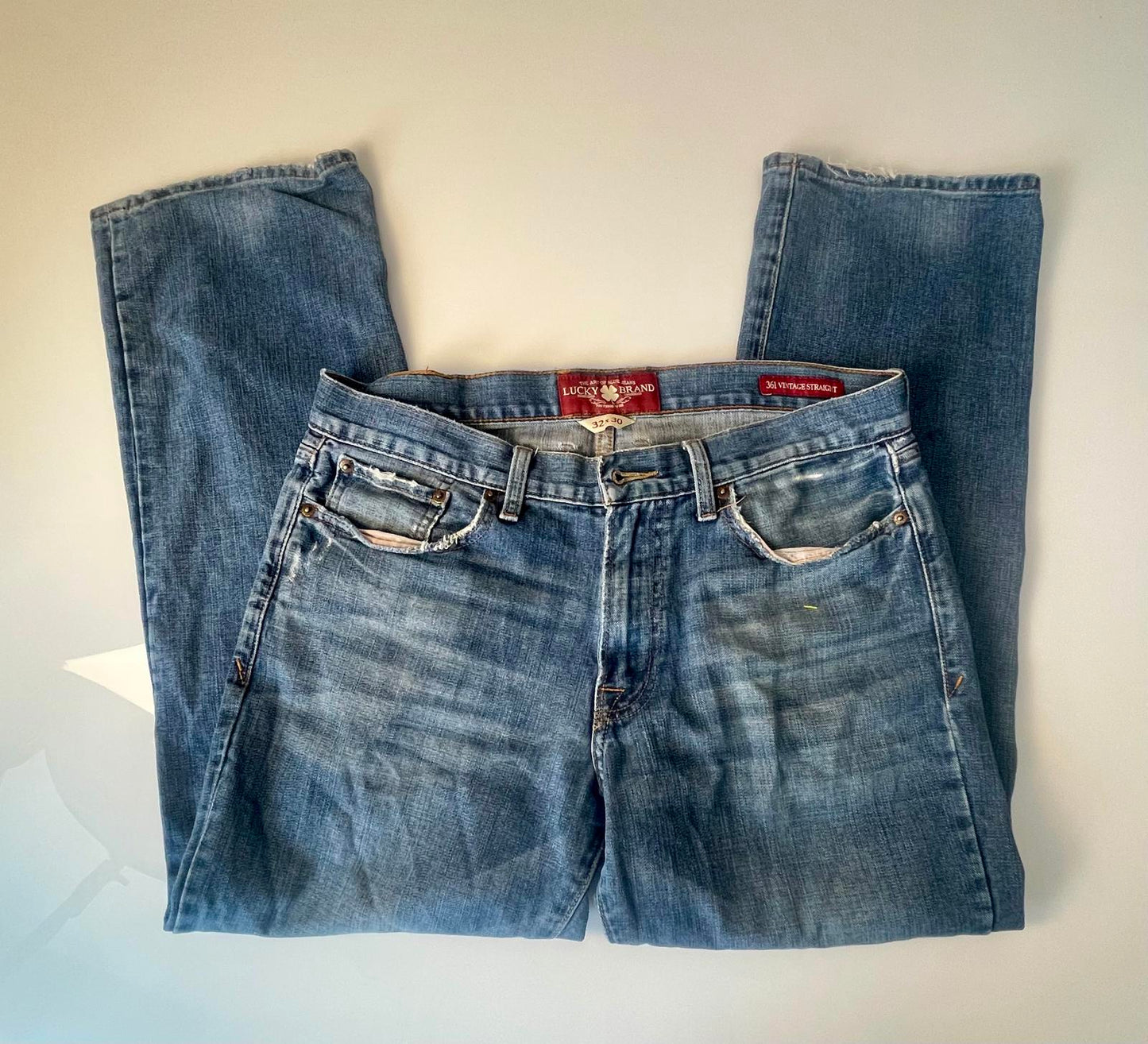 Lucky Brand 341 Vintage Straight Jeans- Men 32/30