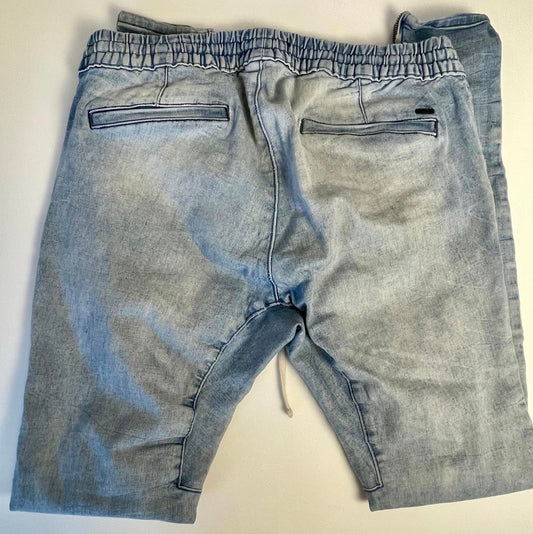 PACSUN Light wash Denim Joggers- Men M