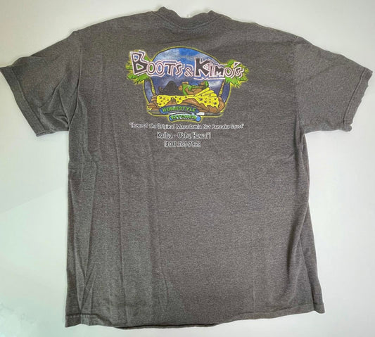 Boot’s + Kimo’s Tee- Men XXL