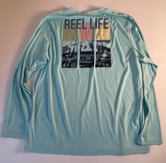 Reel Life NWT Long Sleeve Crew Neck - Men XXL