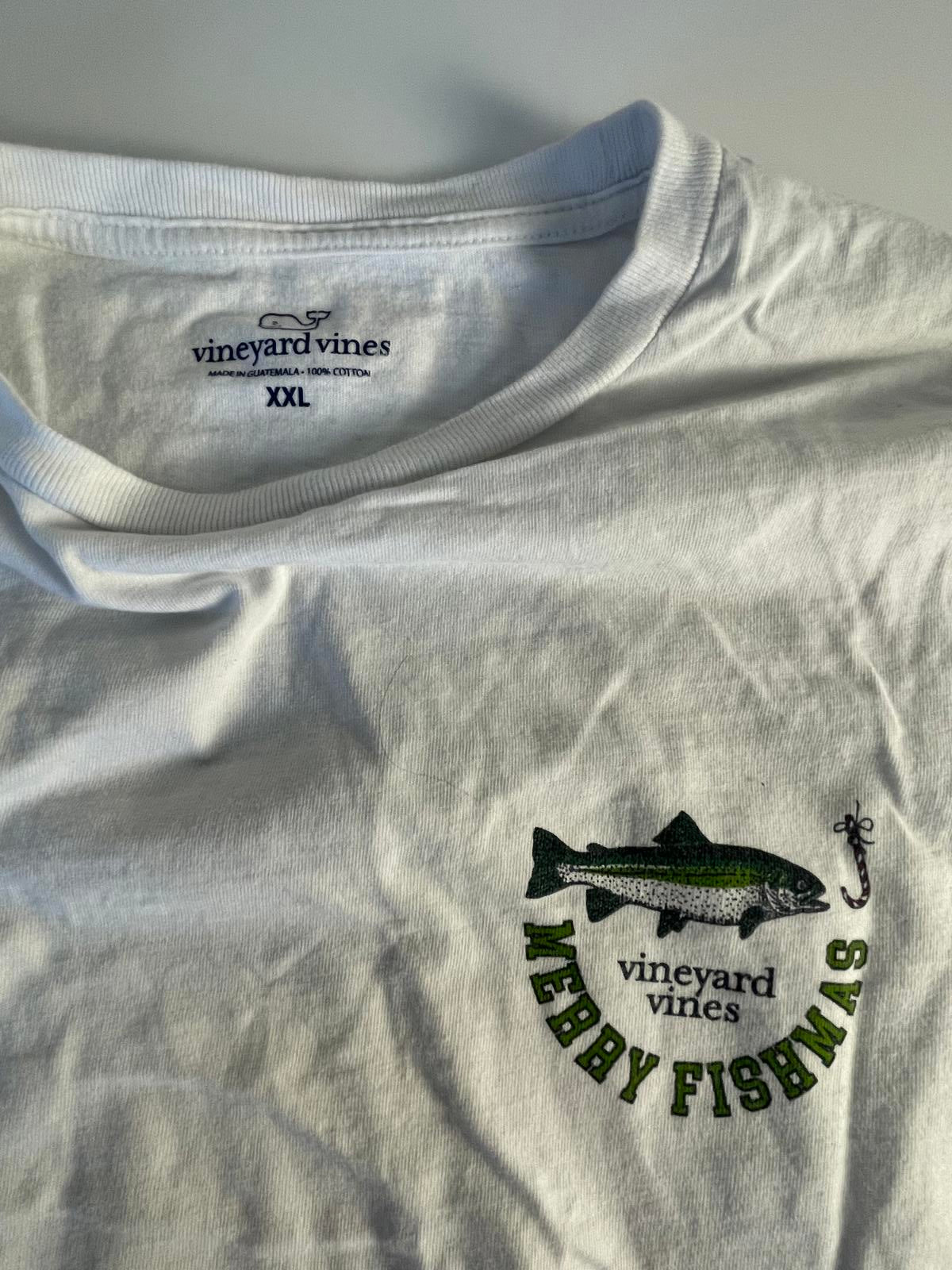 Vineyard Vines Merry Fishmas - Men XXL