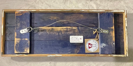 Upcycled Wave Towel Hanger