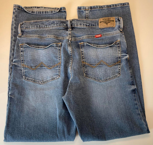 Wrangler Relaxed Boot Blue Jean - Men 32x30