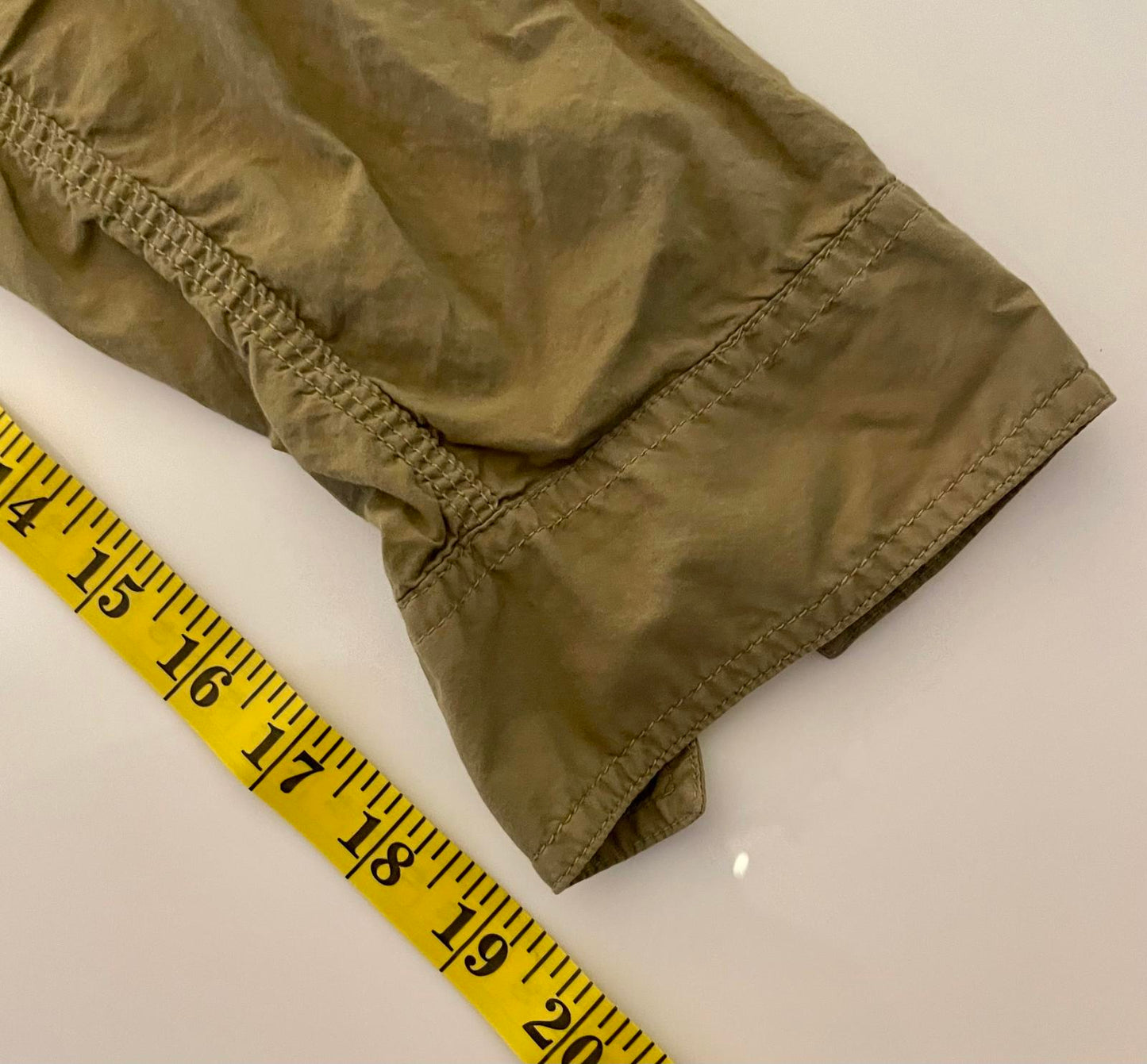 J. Crew 100% Cotton Green Workwear Shirt- Men L