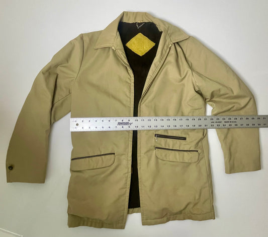 Vintage Canvas Sherpa Jacket- Men Medium