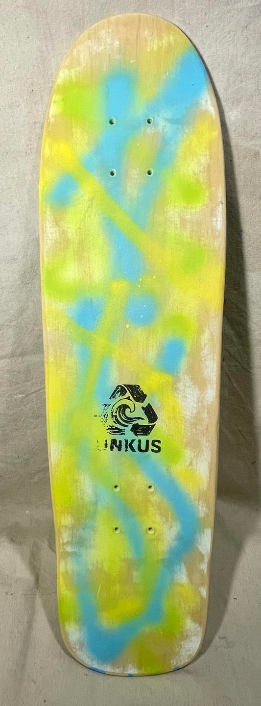 UNKUS Unkle Jack- Upcycled Cruiser- 28.5”x8”- 14.25” Wheelbase