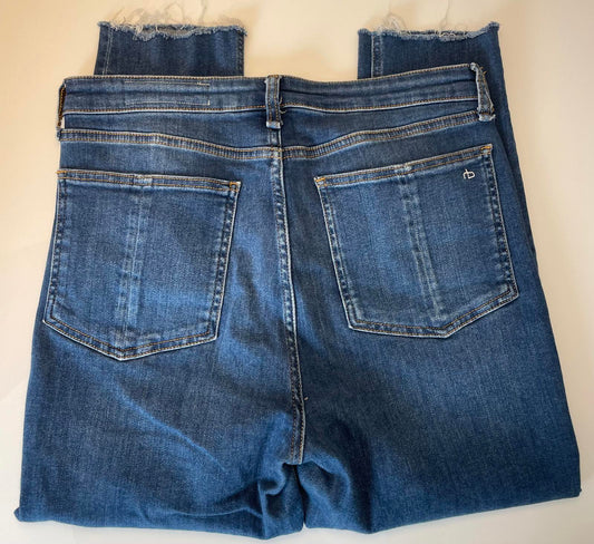 Rag & Bone Nina High-Rise Ankle Skinny Blue Jean- Women 32w