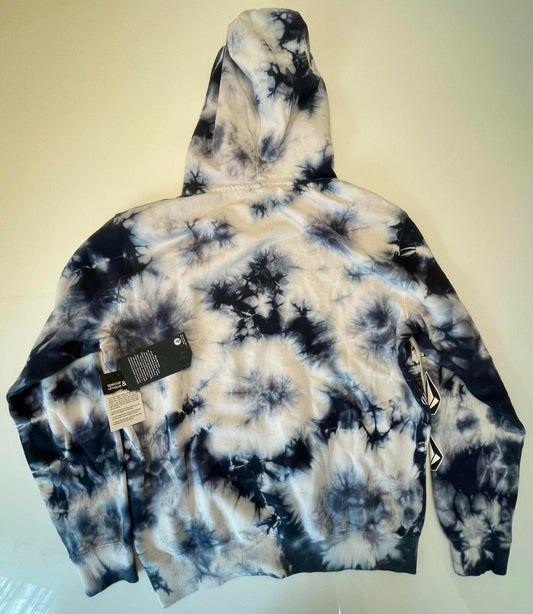 Volcom Iconic Stone Tie Dye Pullover Hoodie- Men S