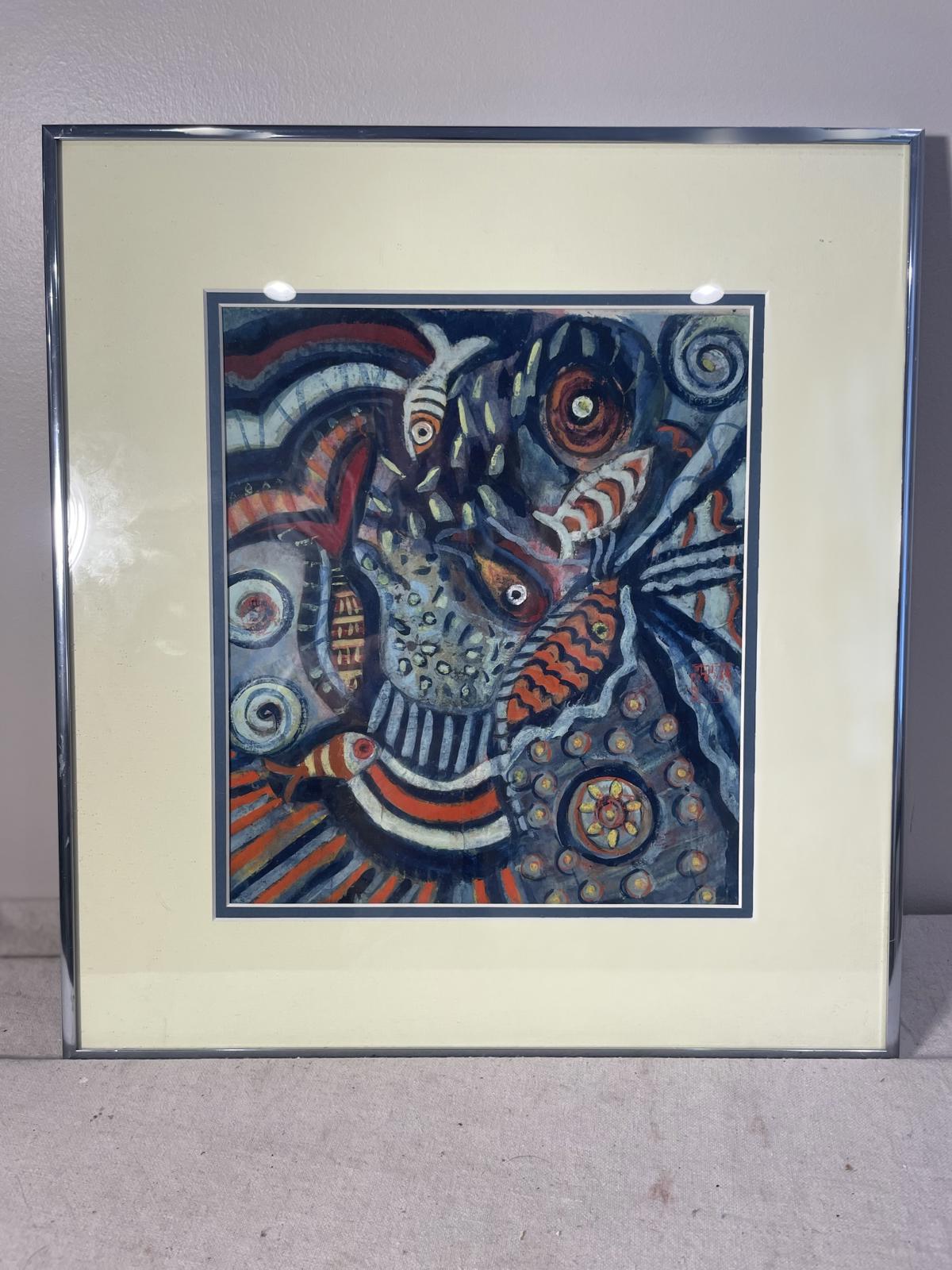 E. Barnett- Ocean- Original Painting