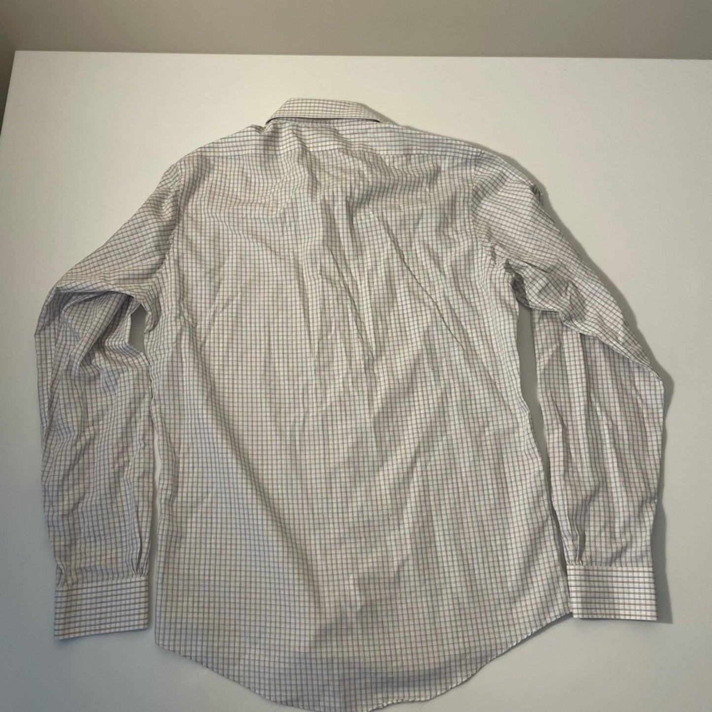 Brooks Brothers White and Blue Dress Shirt