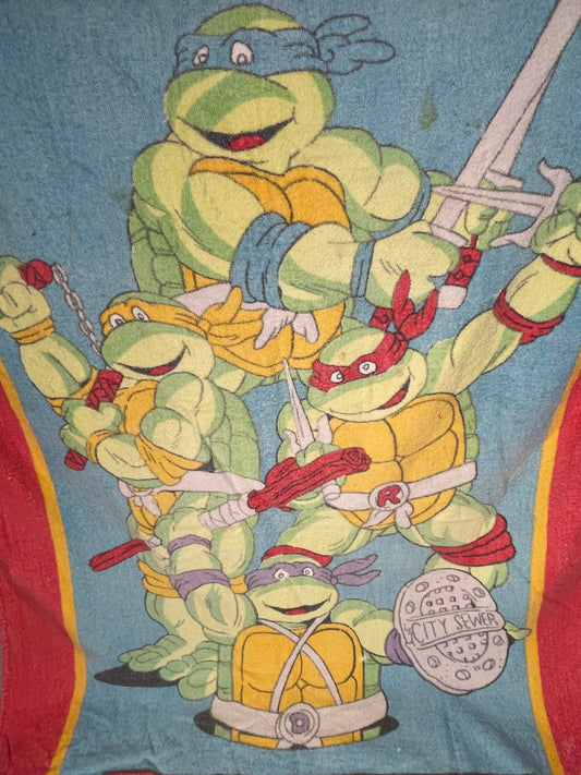 1990 Teenage Mutant Ninja Turtles Beach Towel