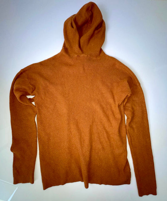 Cyrus Rust Knit Hoodie - Women S
