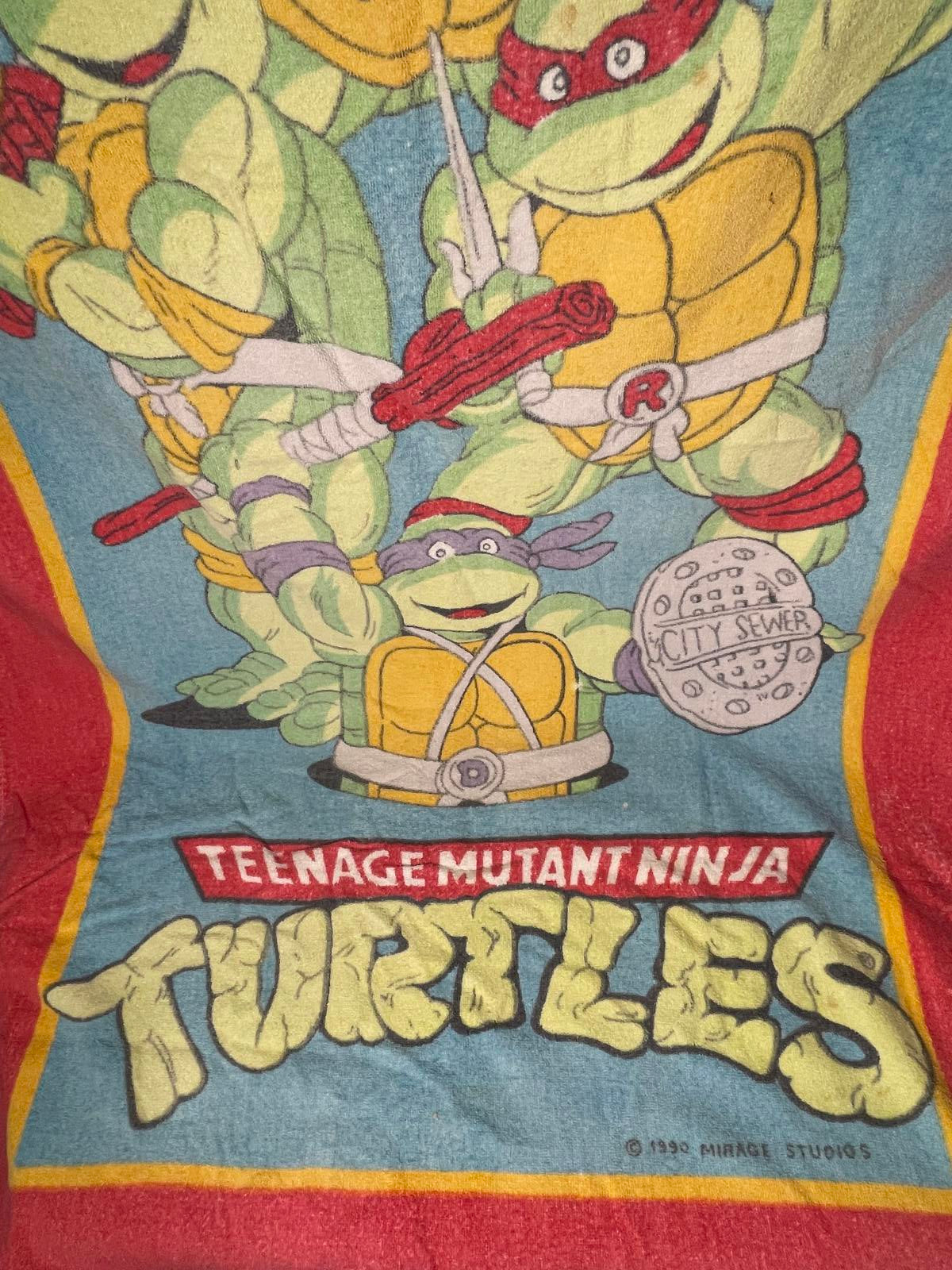 1990 Teenage Mutant Ninja Turtles Beach Towel
