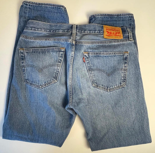 Levi’s 501 Distressed Straight Leg Jean -Men 34x30