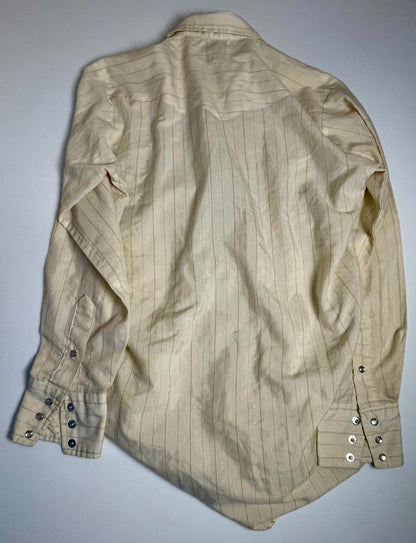 Vintage 80’s Karman Pearl Snap- Men L