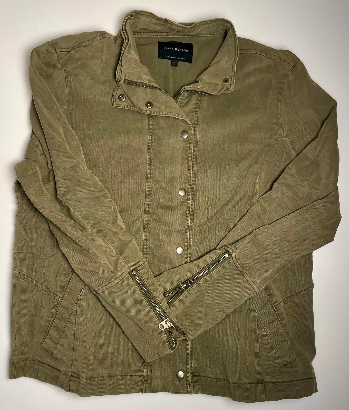 Lucky Brand Utility Jacket- Women XL