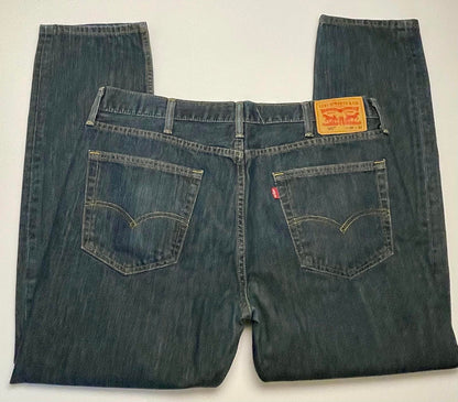 Levi’s 502 Dark Wash Jeans- Men 38x32