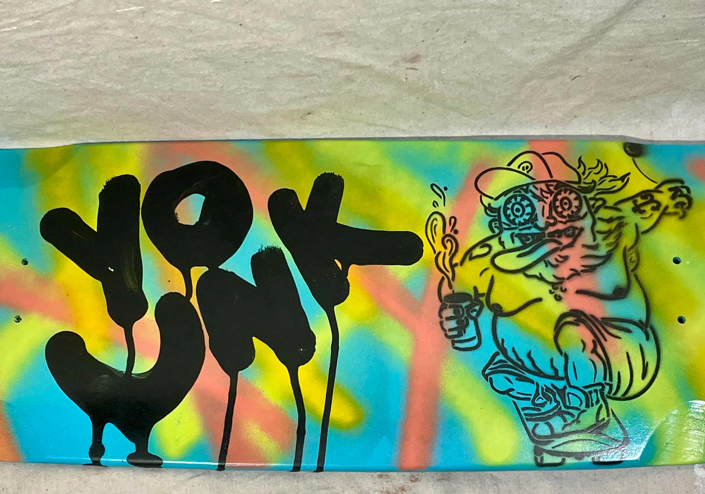 UNKUS- YO UNK- Double Kick Cruiser- 36”x 9”- Adjustable Wheelbase