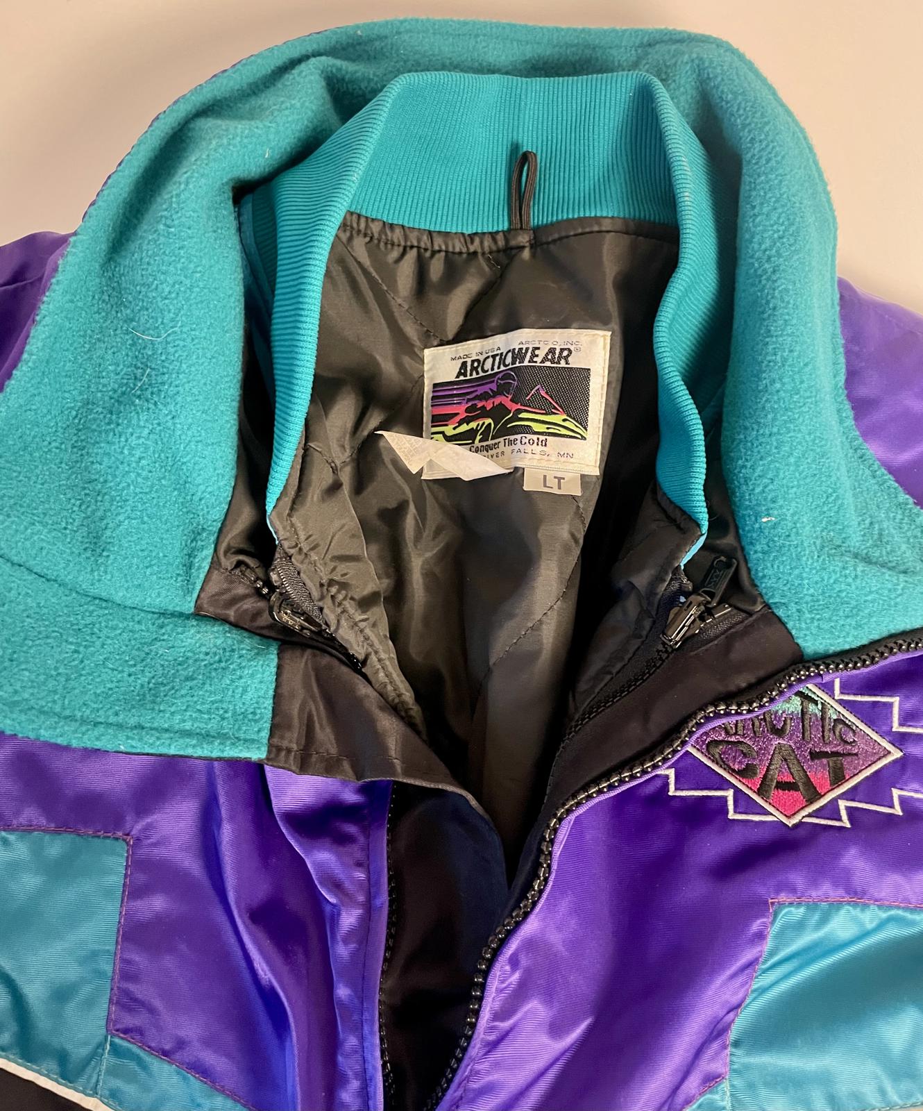 Vintage Arctic Cat Snowmobile Jacket- Men LT