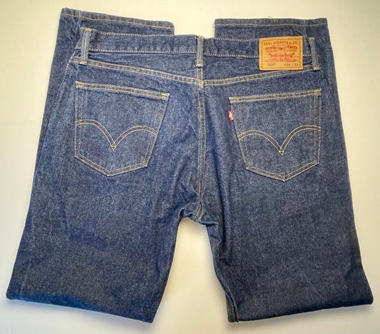 Levi’s 505 Regular Fit Blue Jean- Men 36x32