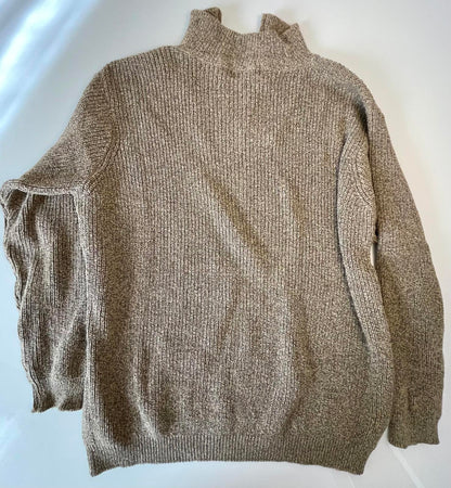 Eddie Bauer Quarter-zip Sweater- Men XL