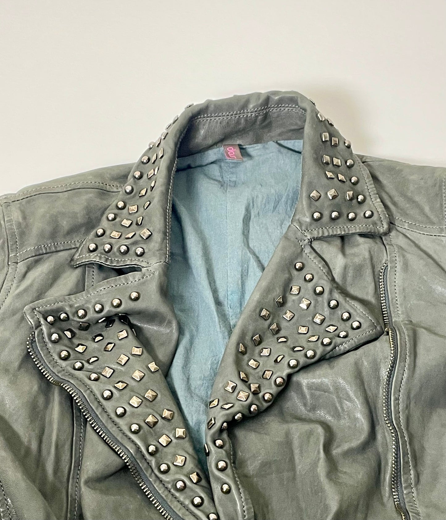 Wrap London Leather Jacket - Women L