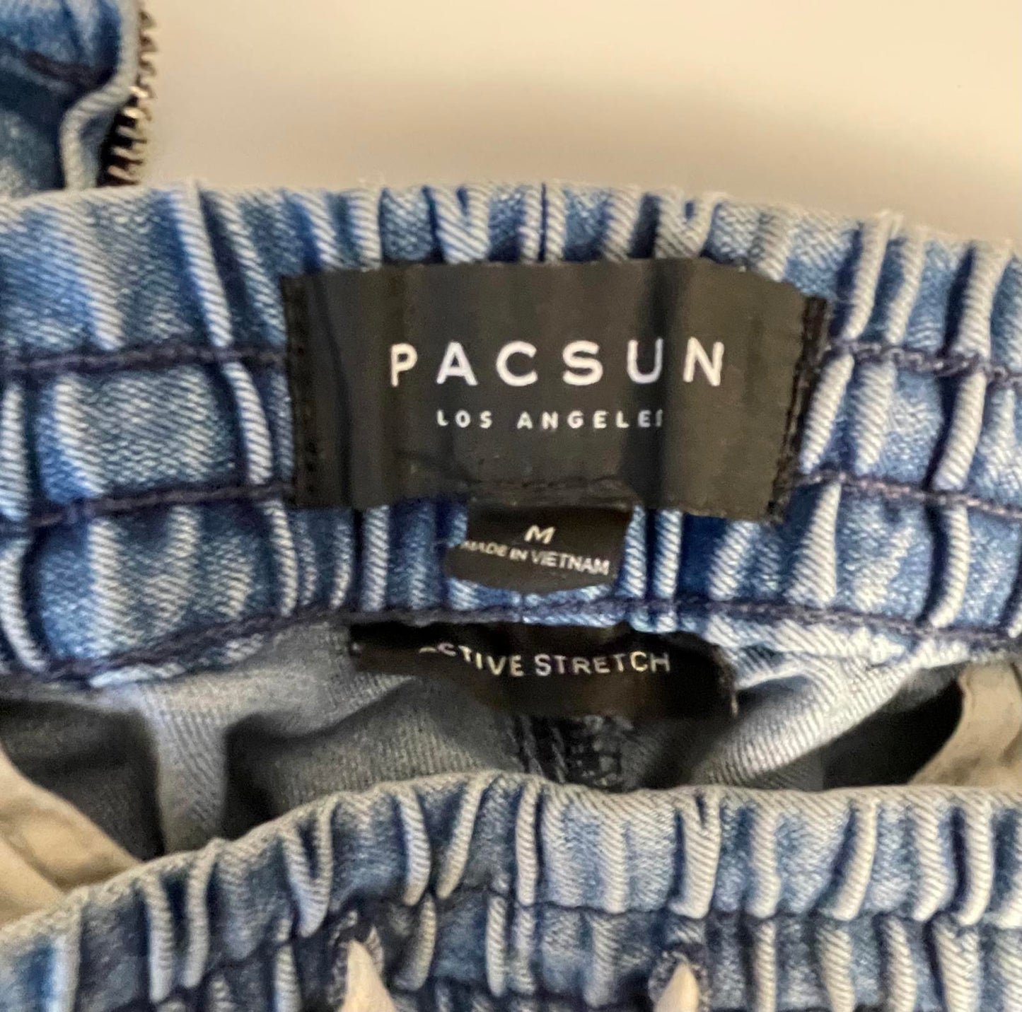 PACSUN Light wash Denim Joggers- Men M