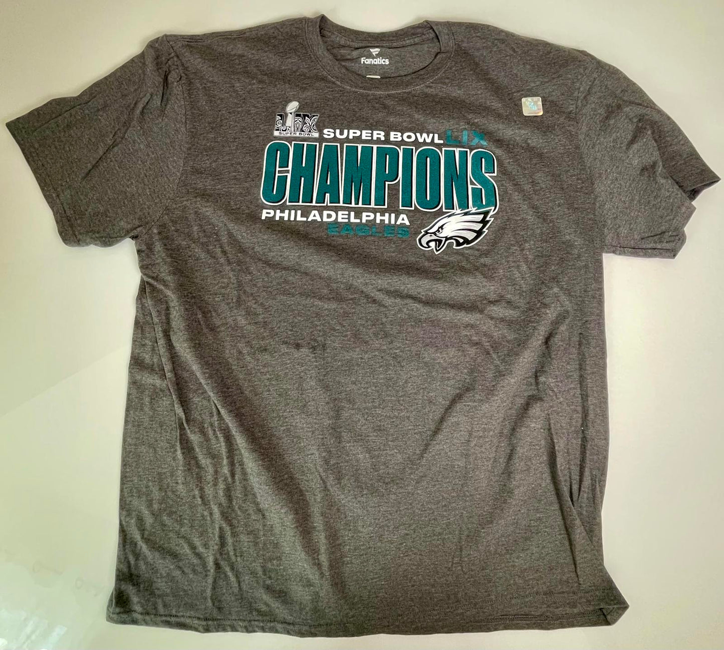 Fanatic Eagles Super Bowl 59 Champion Tee - Men XXL