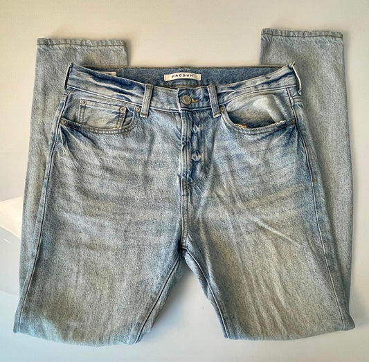 PACSUN Slim Taper Light Wash Jean- Men 30/32