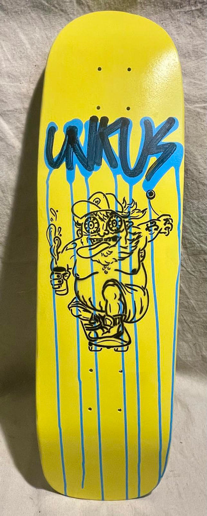 UNKUS Unkle Jack- Upcycled Cruiser- 28.5”x8”- 14.25” Wheelbase