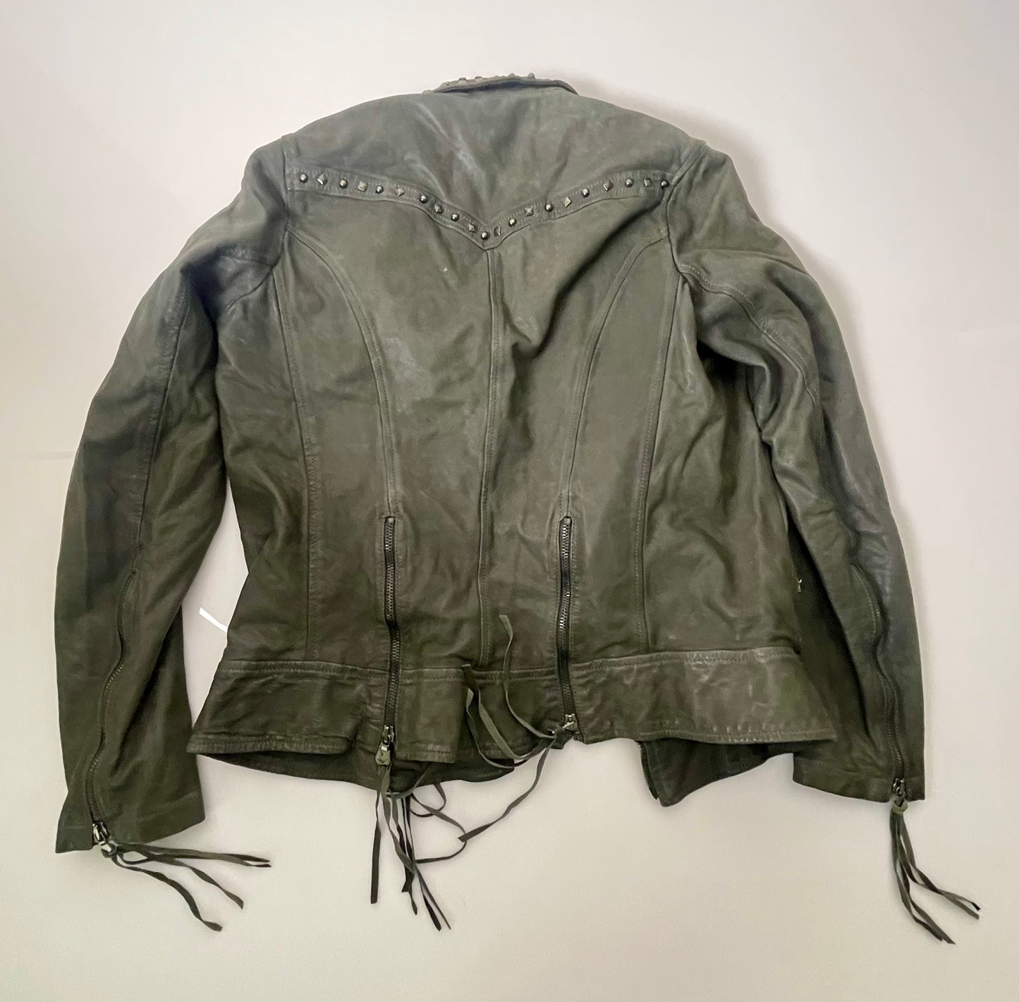 Wrap London Leather Jacket - Women L
