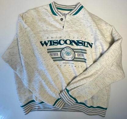 Vintage 90’s University of Wisconsin Madison- Sweatshirt- Men M