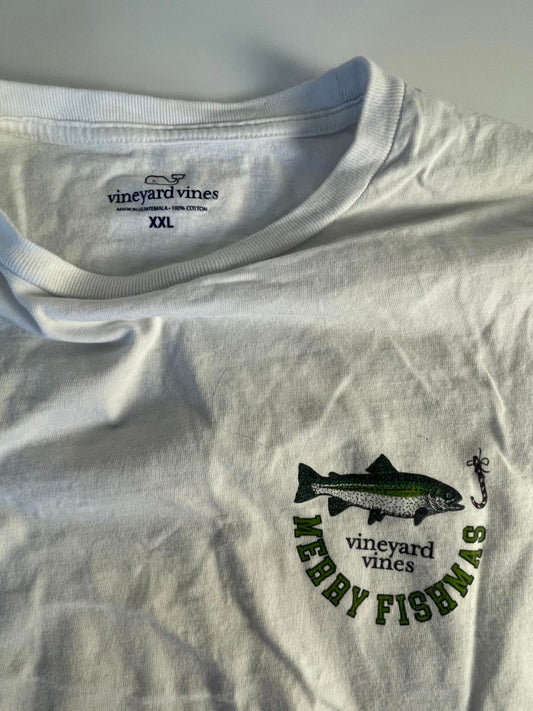Vineyard Vines Merry Fishmas - Men XXL