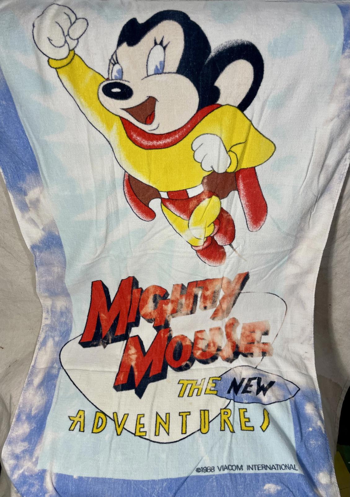 1988 Might Mouse: The New Adventures Beach Towel