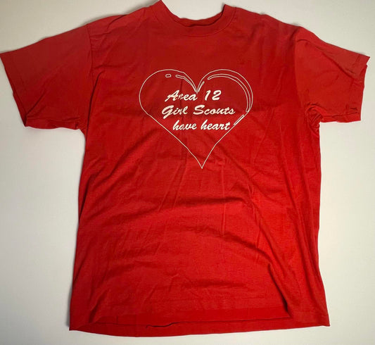 Vintage Single Stitch Girl Scouts Tee- Men L