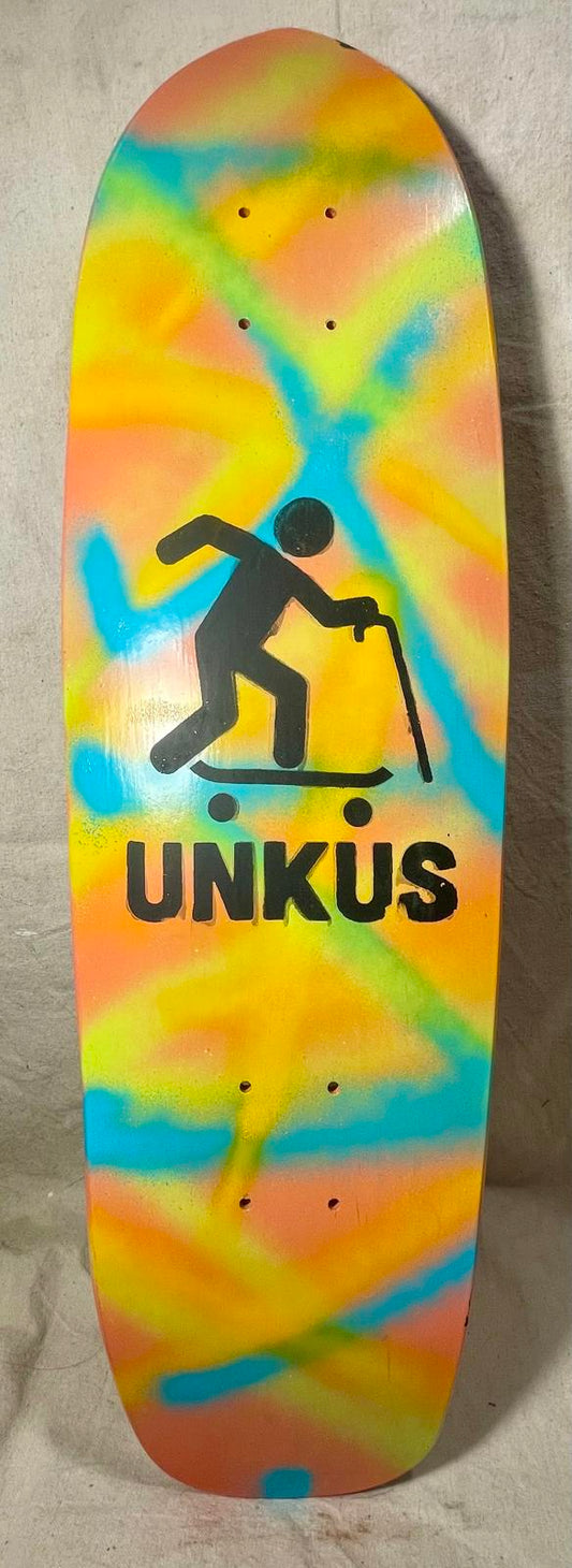 UNKUS Old Head Skate Crew - Bullet Cruiser- 30”x8.5” - 14” Wheelbase