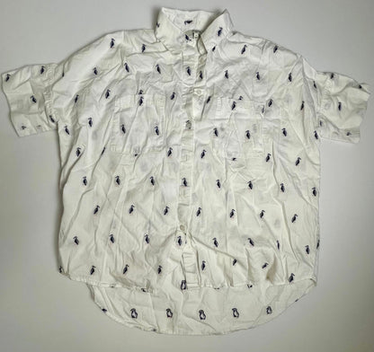 Madewell Penguin Courier Buttondown Camp Shirt - Women S