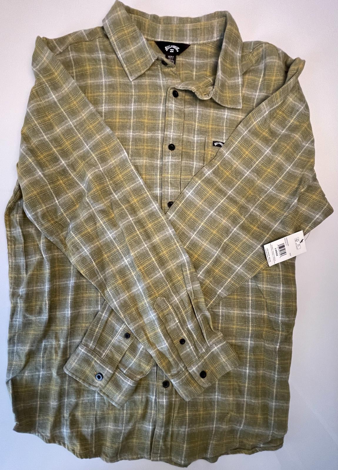 Billabong Coastline Flannel- Men L