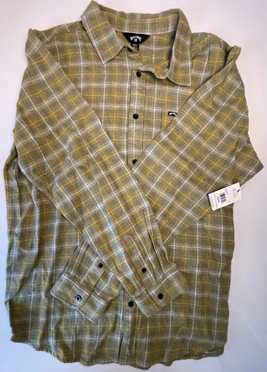 Billabong Coastline Flannel- Men L