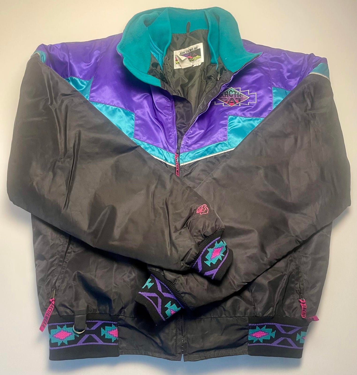 Vintage Arctic Cat Snowmobile Jacket- Men LT