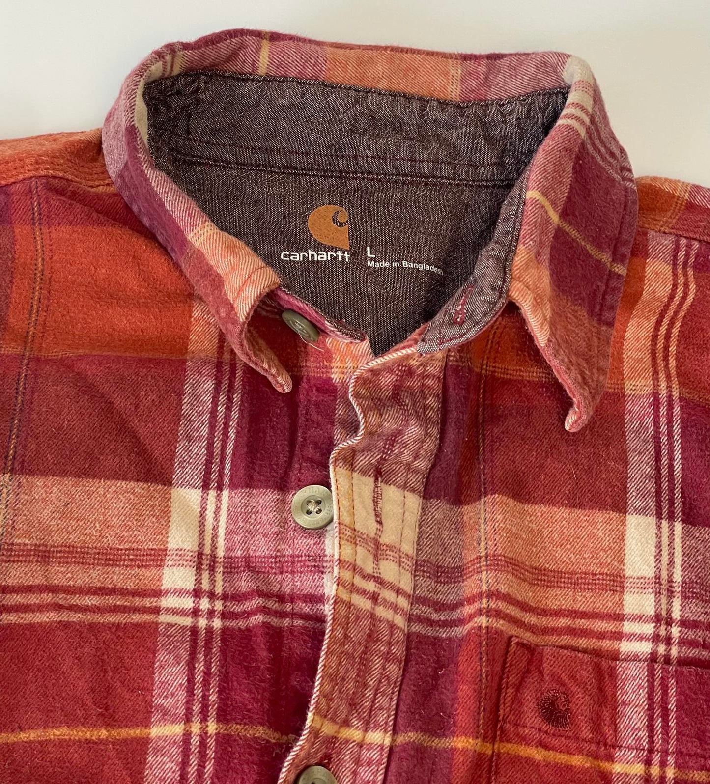 Carhartt Heavyweight Flannel- Men L