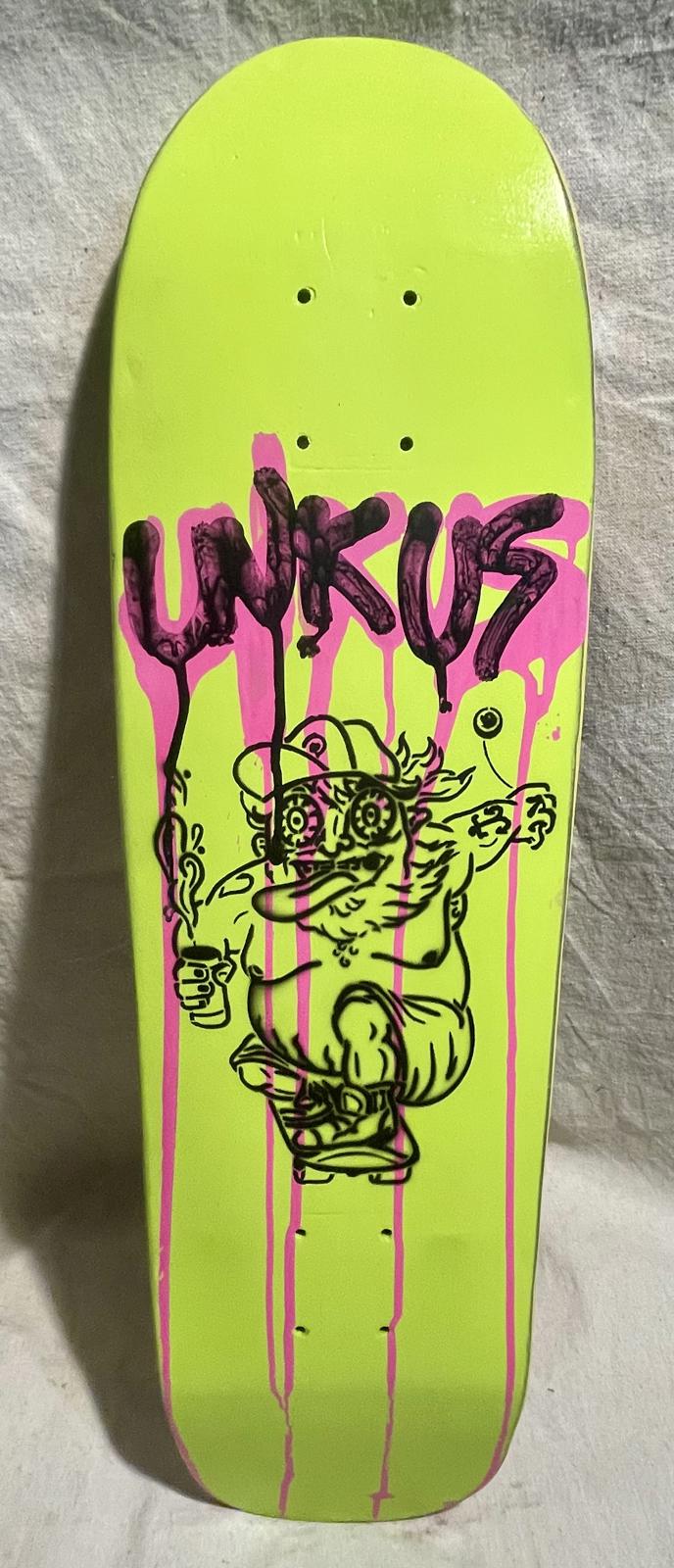 UNKUS Unkle Jack- Upcycled Cruiser- 28.5”x8”- 14” Wheelbase