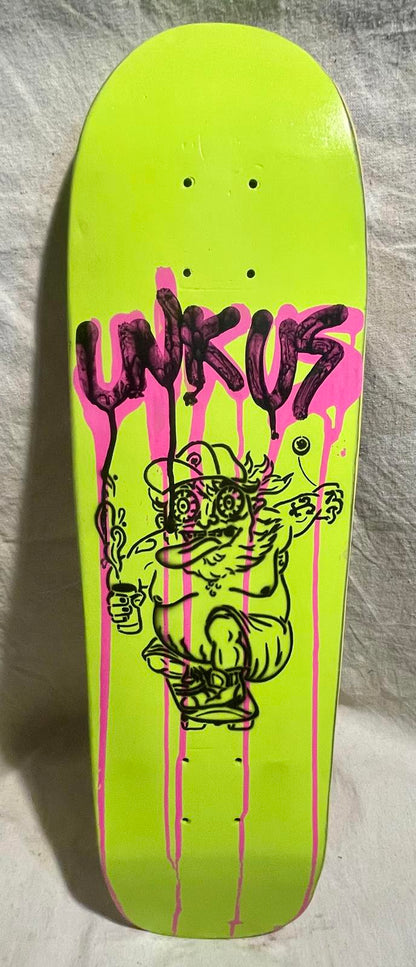 UNKUS Unkle Jack- Upcycled Cruiser- 28.5”x8”- 14” Wheelbase