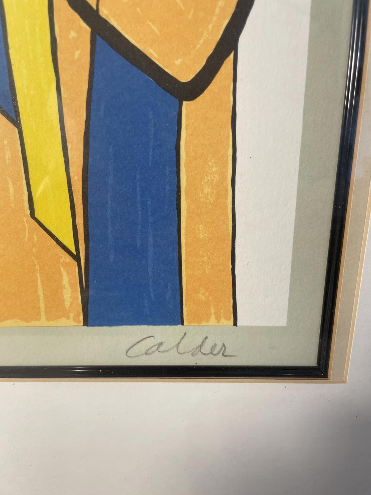 Alexander Calder - Squash Blossoms Lithograph- Circa 1972