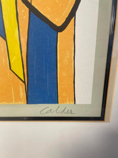 Alexander Calder - Squash Blossoms Lithograph- Circa 1972