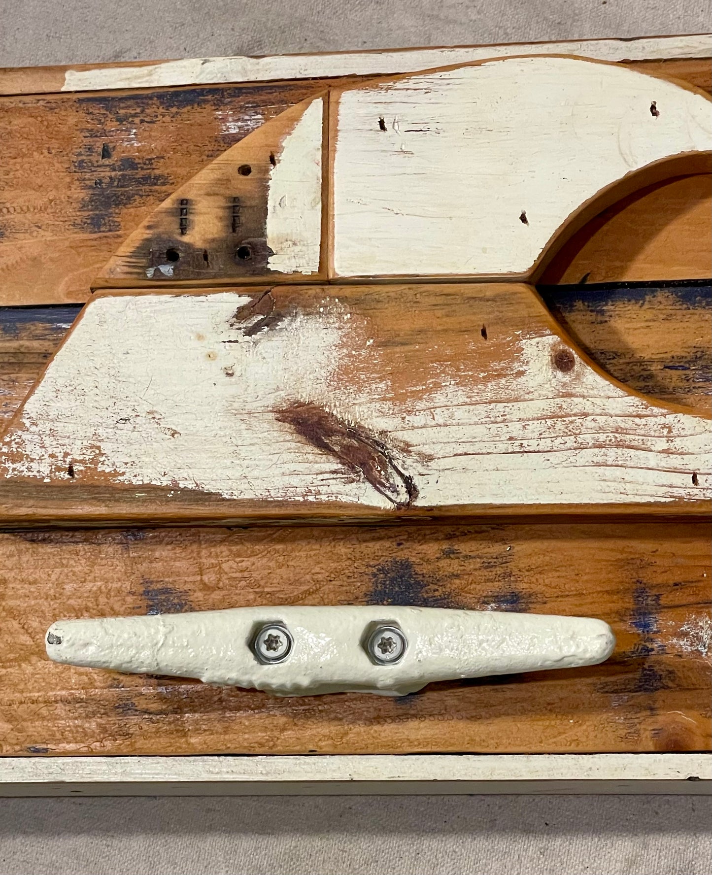 Upcycled Wave Towel Hanger