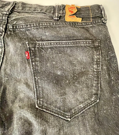 Custom Black- Vintage Washed Levi's 501