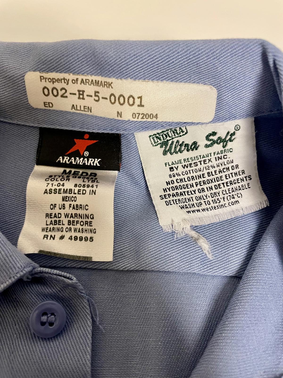 Ultra Soft Flame Resistant Workwear Shirt- Men M