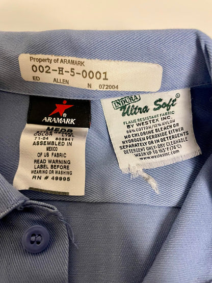 Ultra Soft Flame Resistant Workwear Shirt- Men M