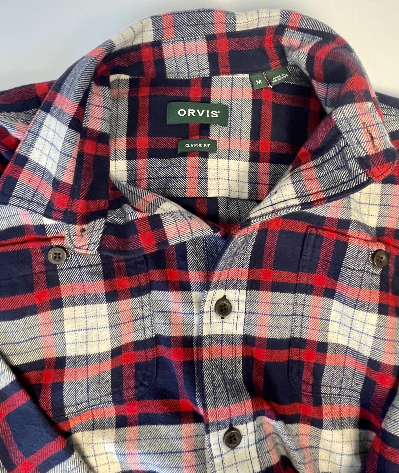 Orvis Light Flannel- Men M